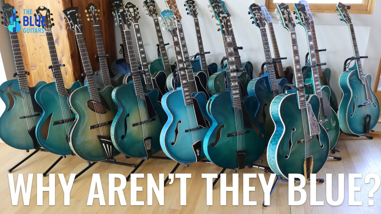 Why Aren't They Blue? The Blue Guitar Collection