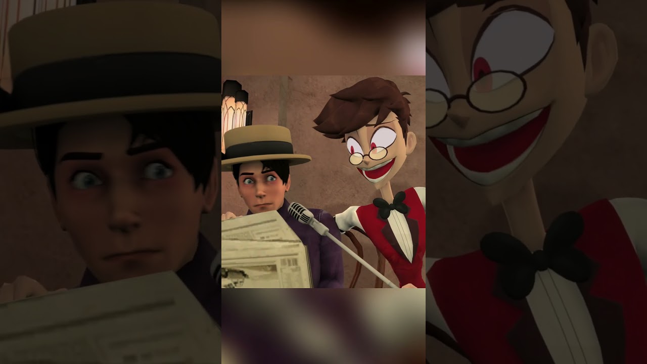 DAISIES (A Hazbin Hotel Song) - short 3D Animation 2 #alastor