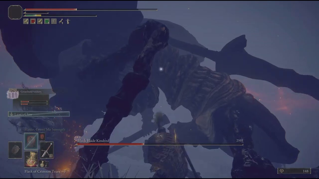 ELDEN RING Black Blade Kindred 1st try