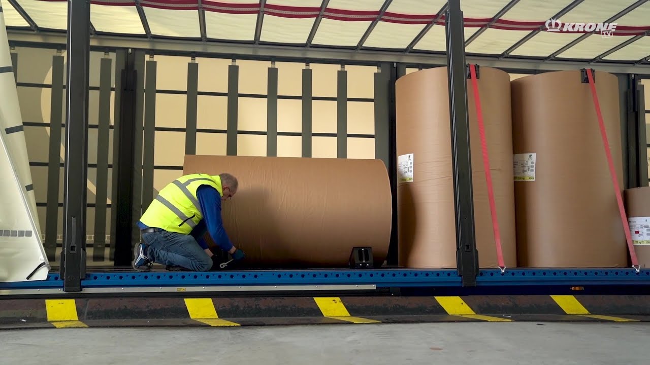 Load paper rolls correctly. This is how it works! | KRONE TV