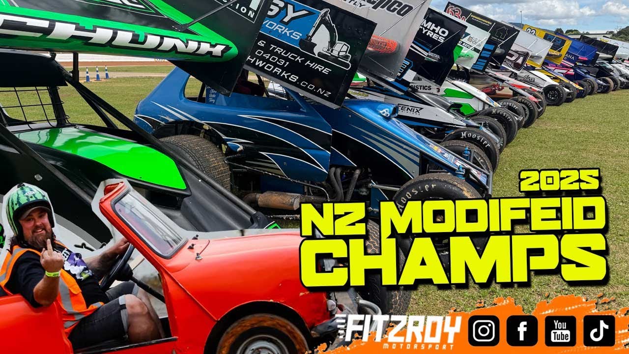 Чемпионат Новой Зеландии по модифицированным автомобилям 2025 — ваш новый 1NZ — Брэд Лейн.