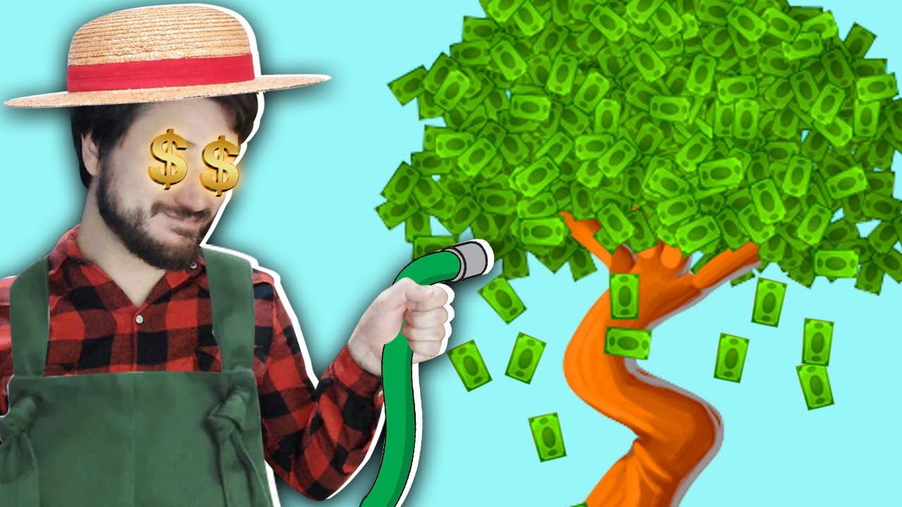 PLANTEI UMA ÁRVORE DE DINHEIRO E AGORA EU GANHO R$ 120.000 POR MINUTO! - Money Tree