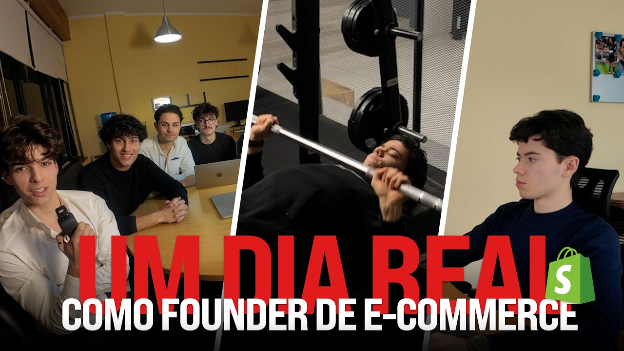 Um dia REAL como founder de e-commerce 🇵🇹