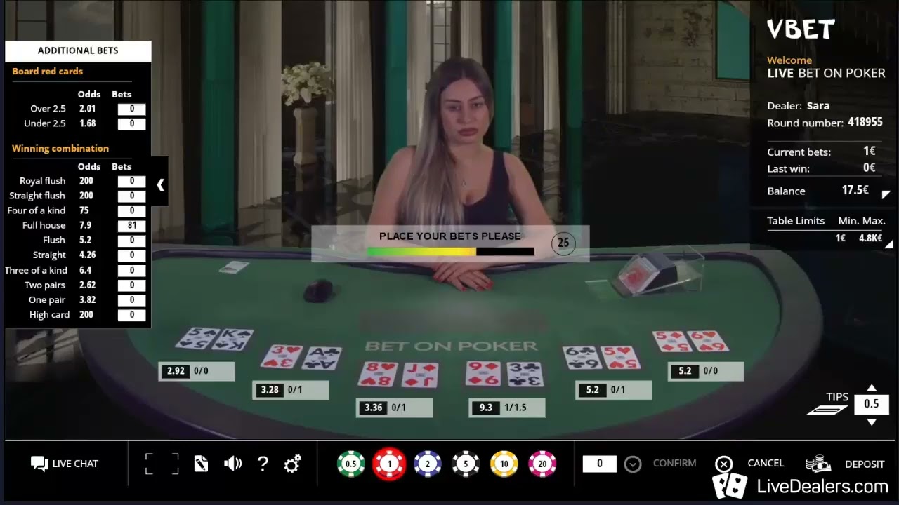 BetConstruct's Bet On Poker 720p 30fps H264 192kbit AAC