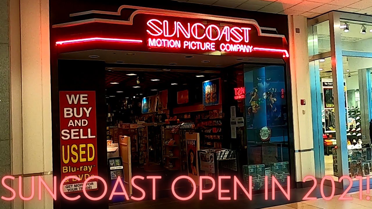 Visiting one of the Last Suncoast Motion Picture Company Stores in 2021! - Monmouth Mall, NJ