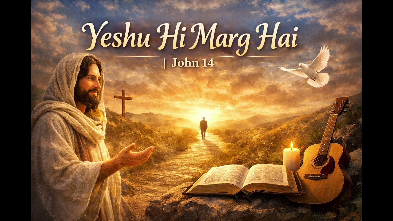Yeshu Hi Marg Hai | John 14 Bible Vachan Song ✝️ | Yeshu Hi Satya Aur Jeevan Hai #yeshu #bible 