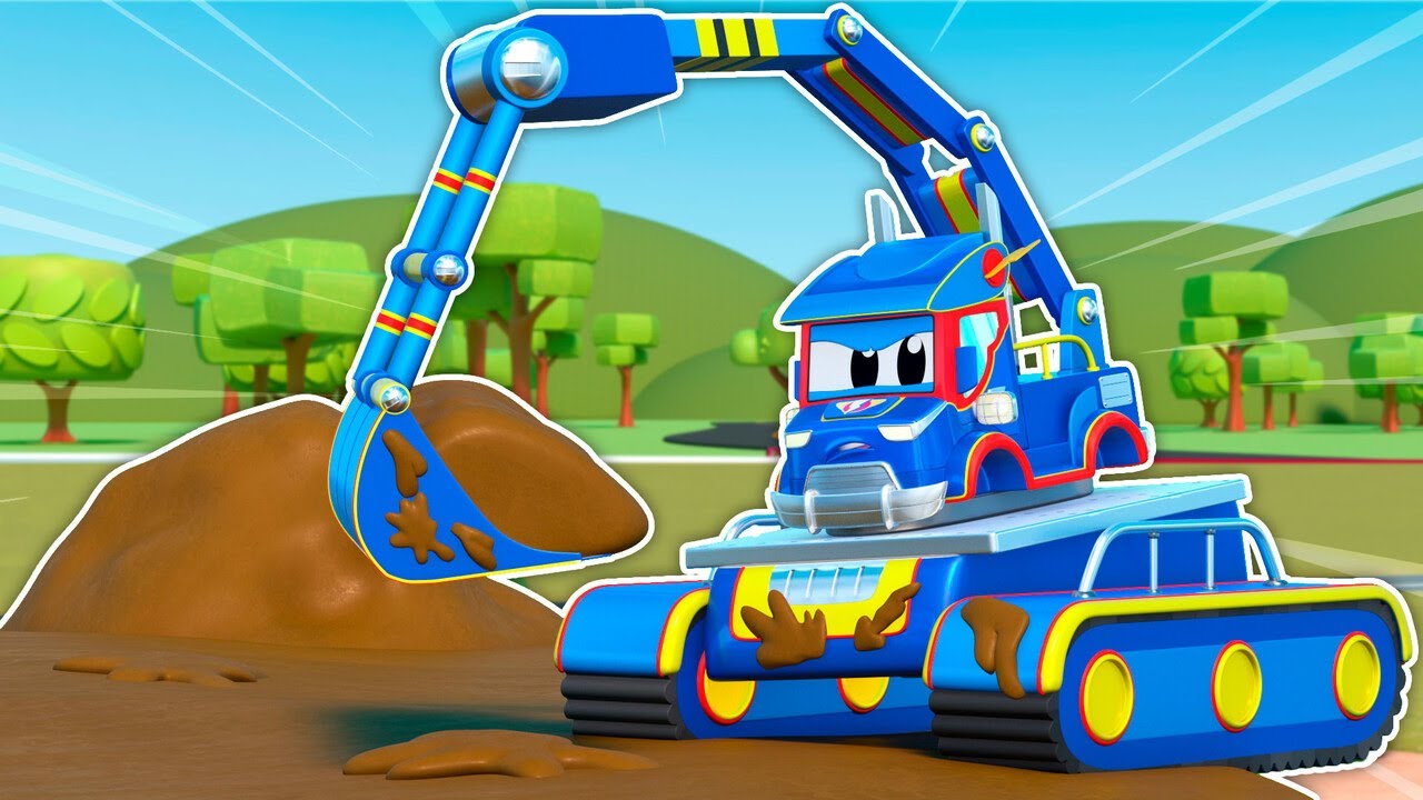 Trouble at the Farm 🐄 Vehicles Cartoon for Kids | Super Truck