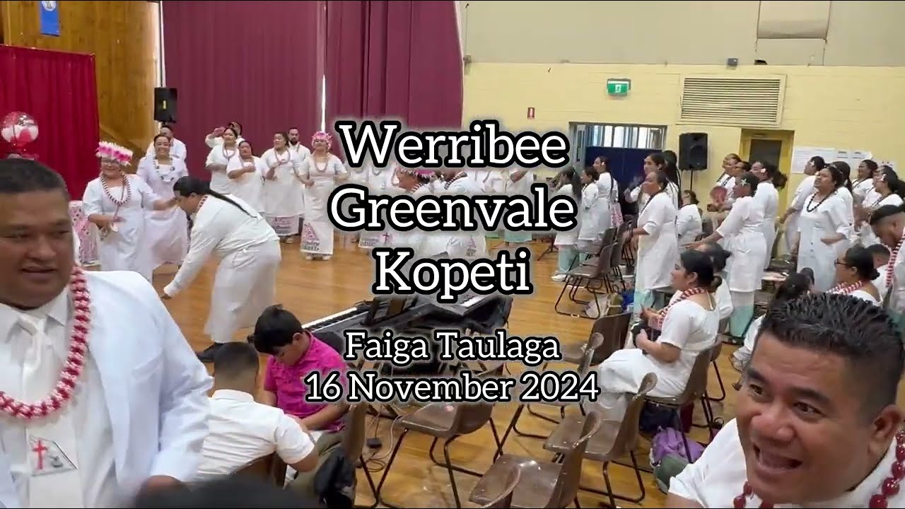 16 NOV 2024 - Faiga Mè / Faiga Taulaga - Werribee Greenvale Kopeti