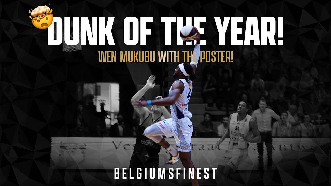 Wen Boss Mukubu with the '22-'23 BNXT League DUNK OF THE YEAR!⎥Belgium's Finest