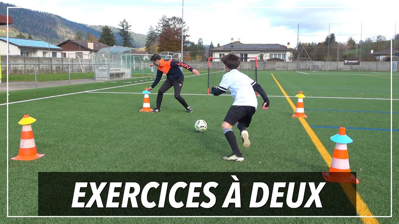 EXERCICES ET JEU POUR S'AMÉLIORER AU FOOT