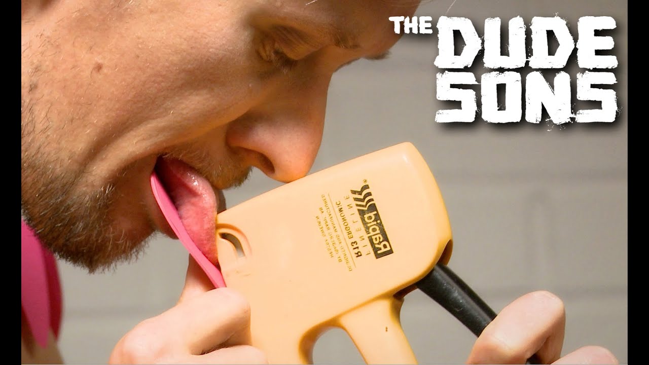 Stapler Roulette Challenge! - The Dudesons