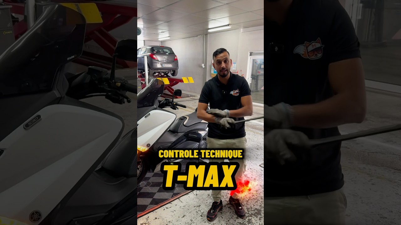 CONTR&Ocirc;LE TECHNIQUE T-MAX : Y&rsquo;A RIEN QUI PASSE ❌🔥❌ #motos #tmax #honda #yamaha #suzuki #scooter