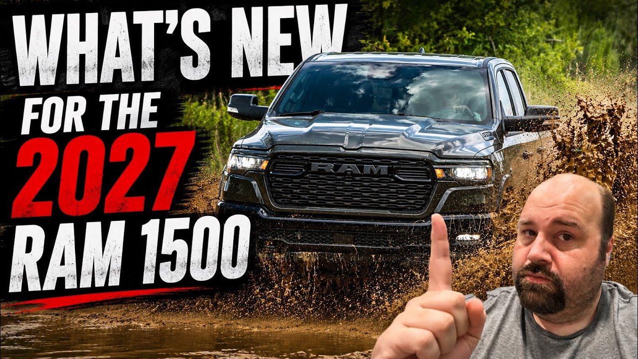 Руководство по заказу Ram 1500 2027 года раскрыто! Разбор всех комплектаций, цветов и опций