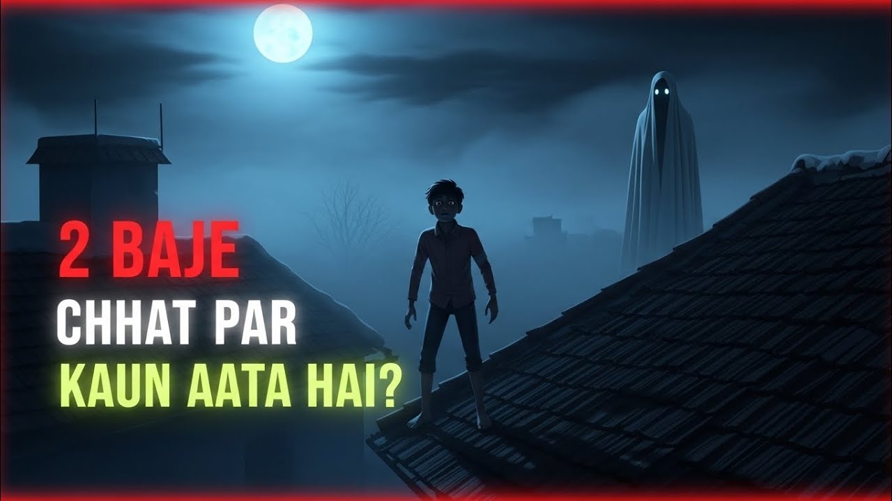 Thand Mein Chhat Par Sone Wala Gaon | 2 Baje Ka Safed Saya | Horror Story Hindi
