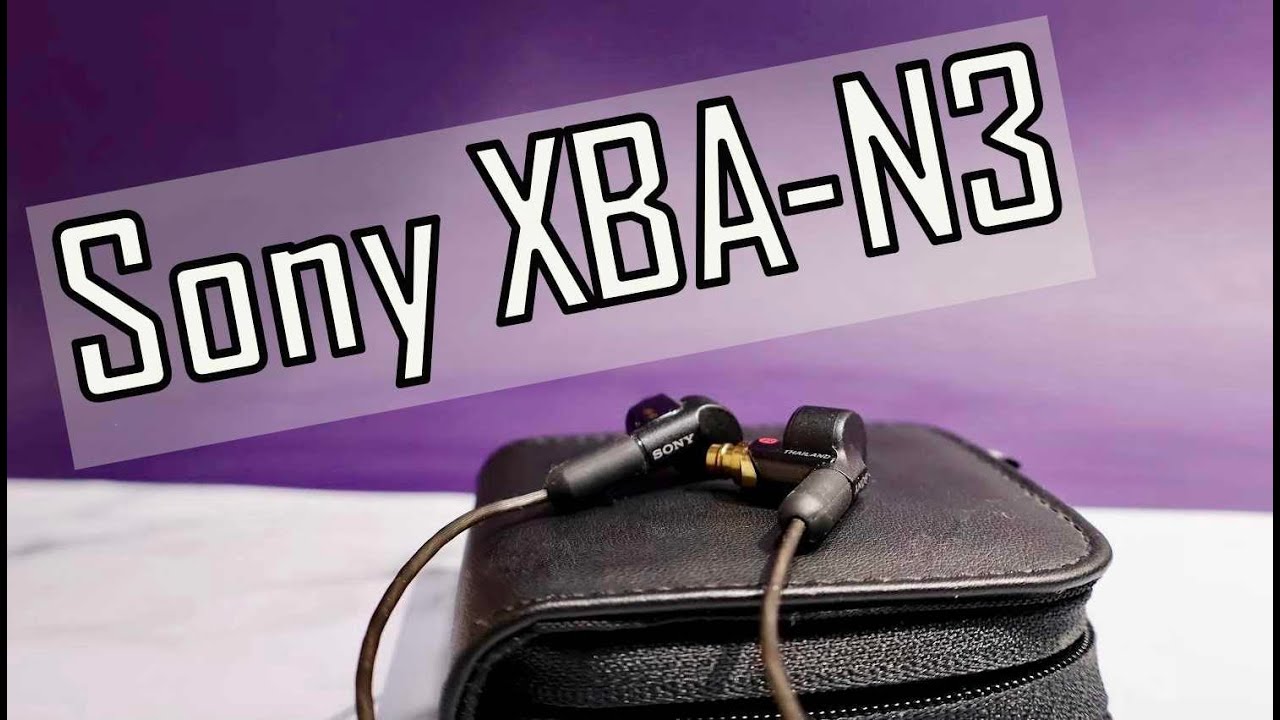 Sony XBA N3
