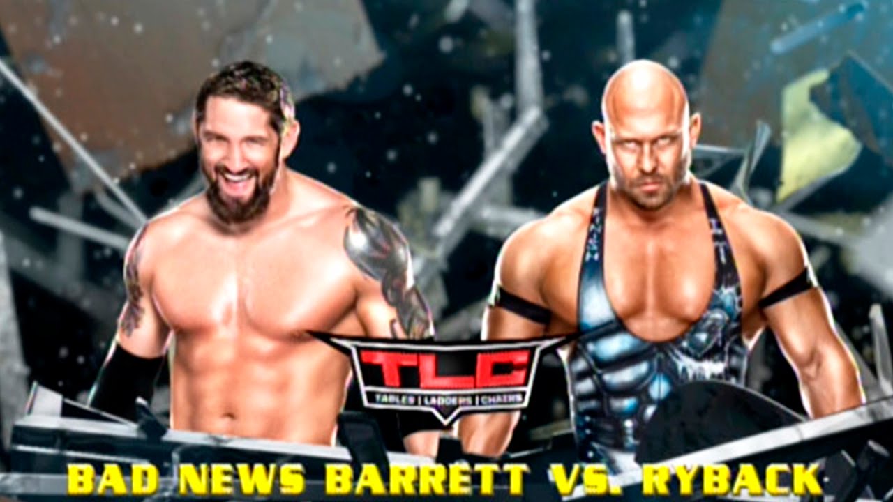 WWE 2K15-Bad News Barrett vs Ryback