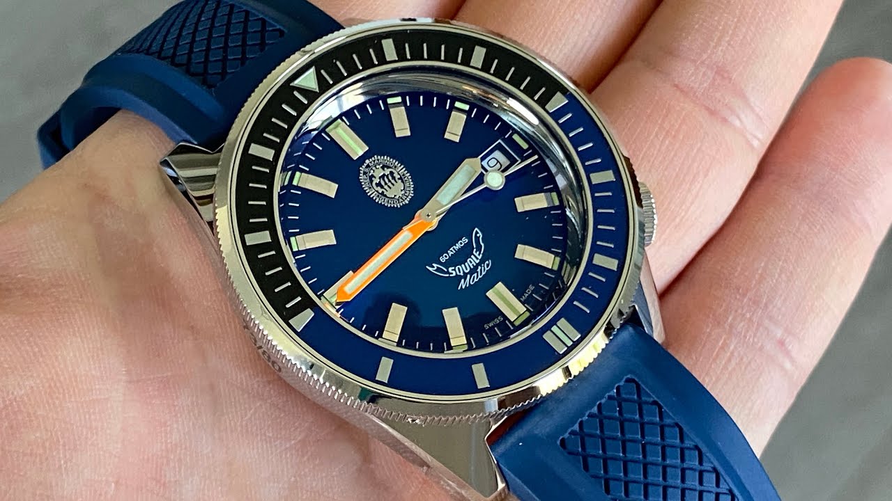 Squale Matic Gendarmeria,bellissimo ed esclusivo.Guardiamolo con lo Zio.