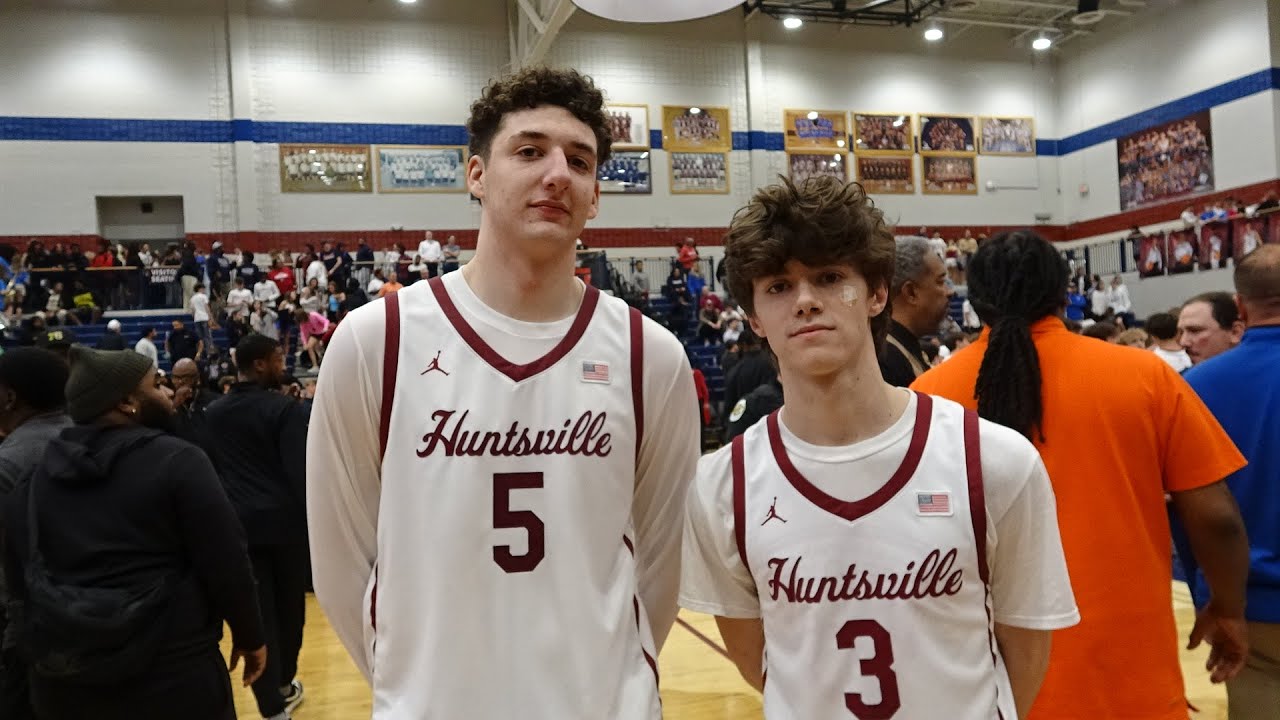 Hudson Gossett, Evan Toms pace Huntsville to win against Grissom