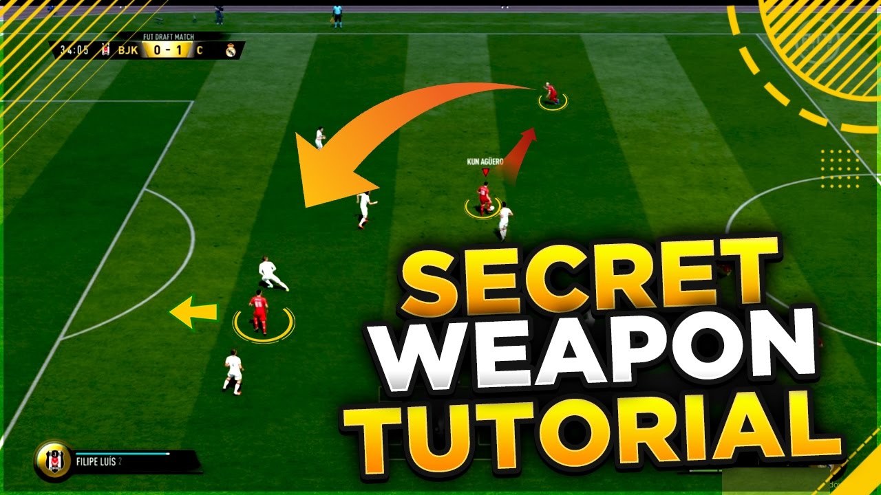 FIFA 17 MY MOST IMPORTANT SECRET WEAPON TUTORIAL - BEST ATTACKING TRICK EVER