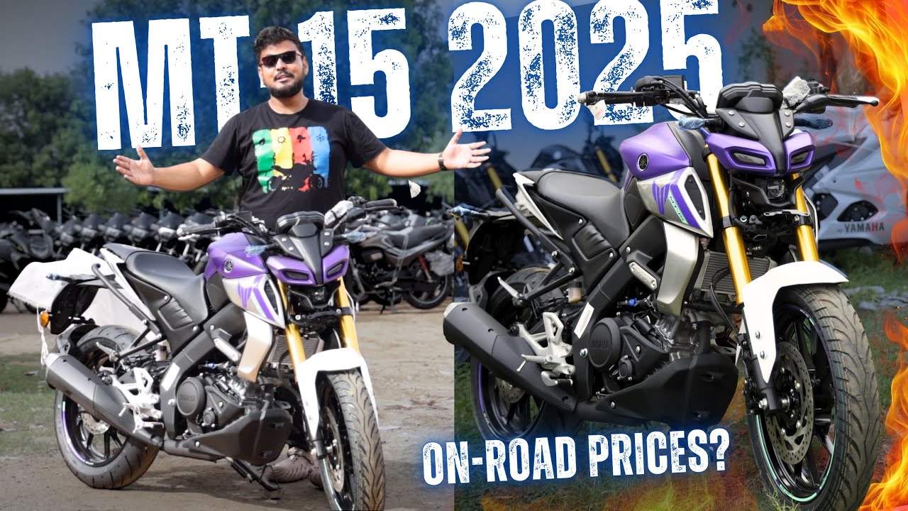 2025 MT 15 New colours 🔥 | Walkaround Review | Onroad prices 😳