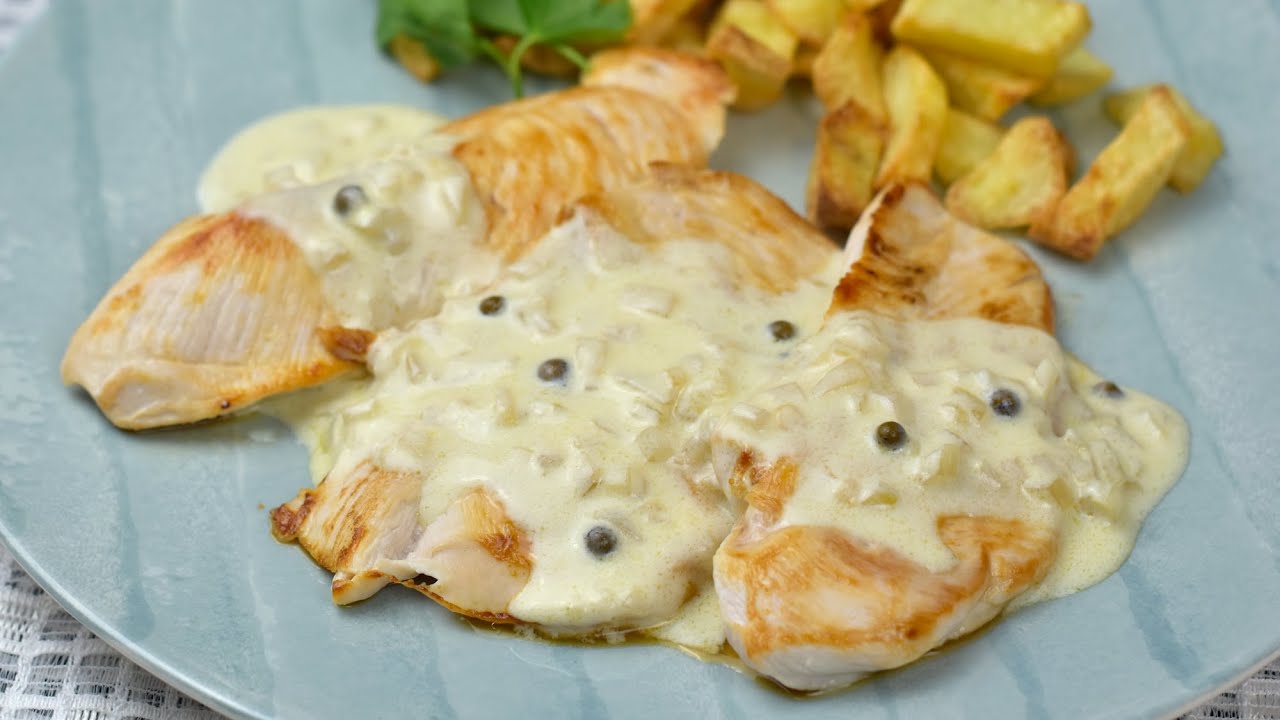 Estos filetes de pollo con salsa f&aacute;cil lo tendr&aacute;s listo en 10 minutos