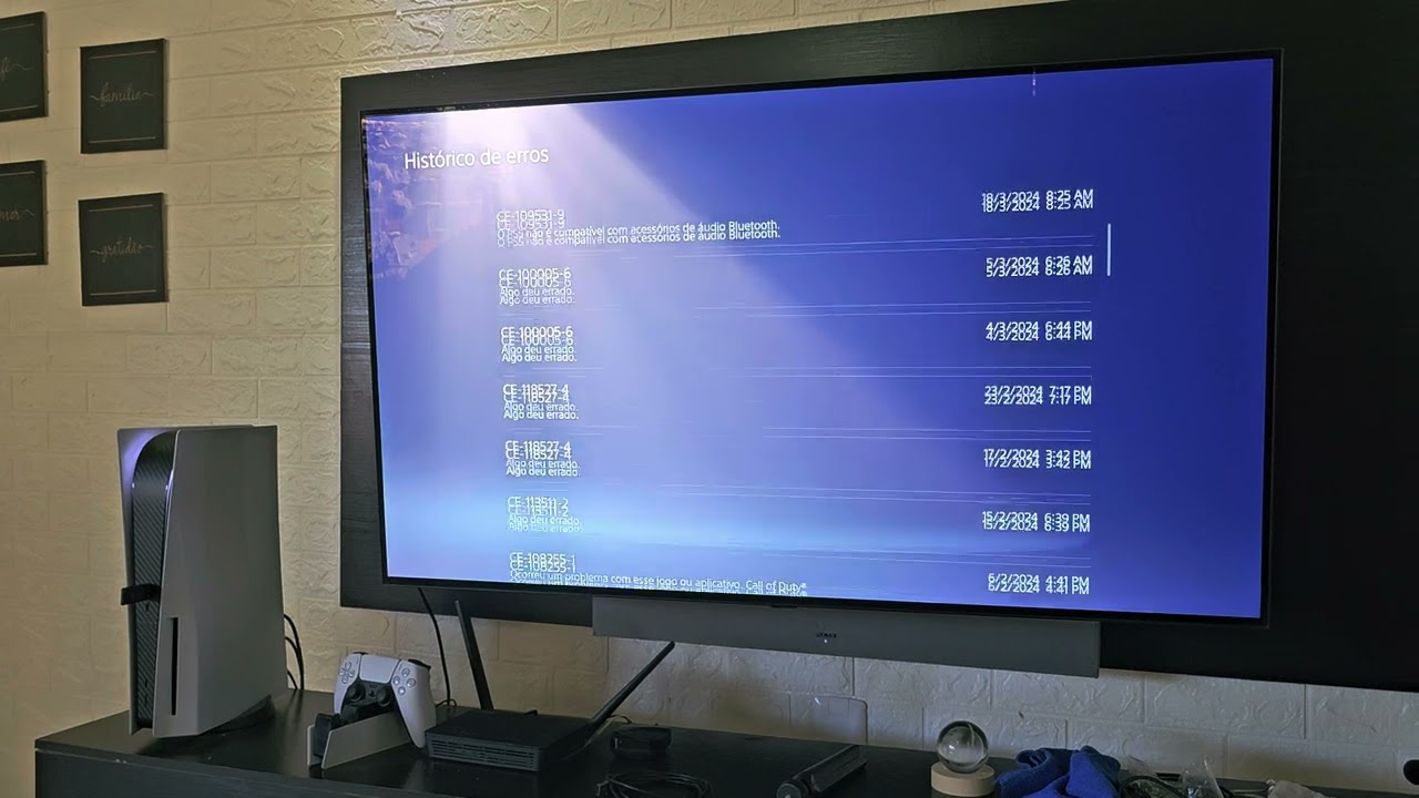 1 ano após  a sony trocar meu ps5. O erro ce-108255-1 foi corrigido?