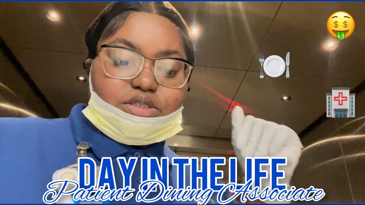 DAY IN THE LIFE AS A PATIENT DINING ASSOCIATE 🤑 |DASIAA DASIAA