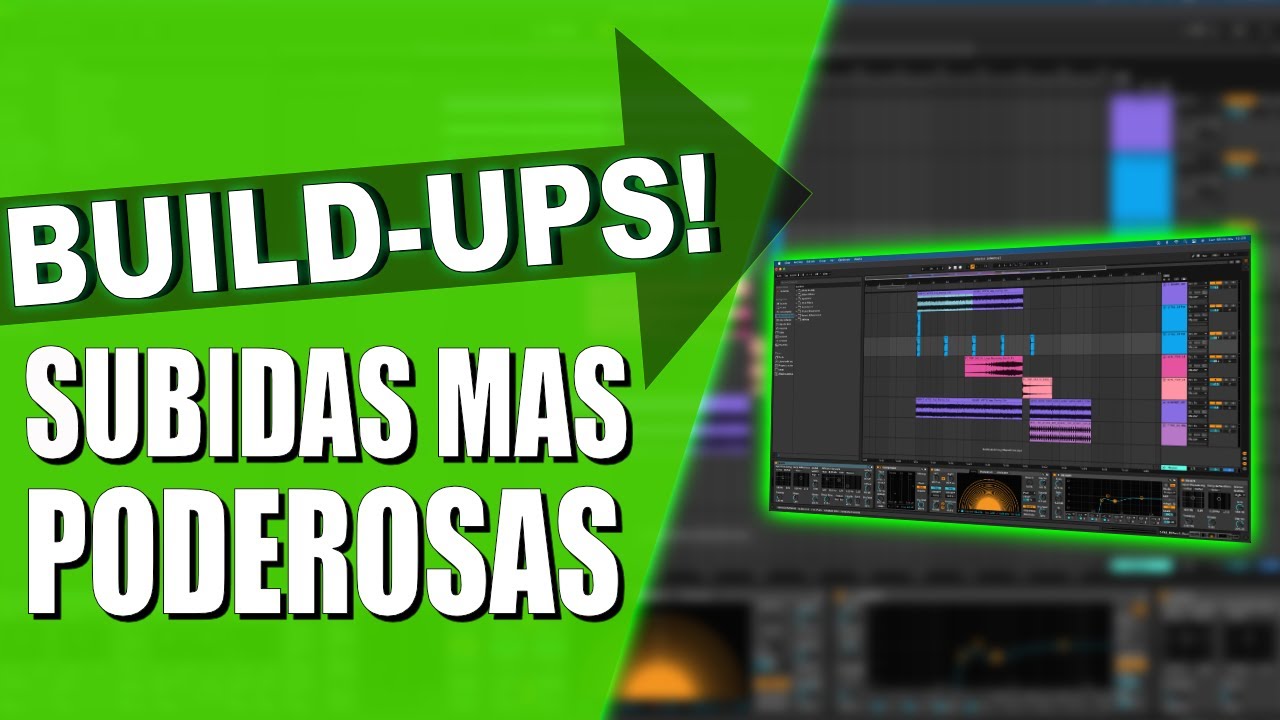 Mejores SUBIDAS // BUILD UPS con efectos nativos de Ableton live