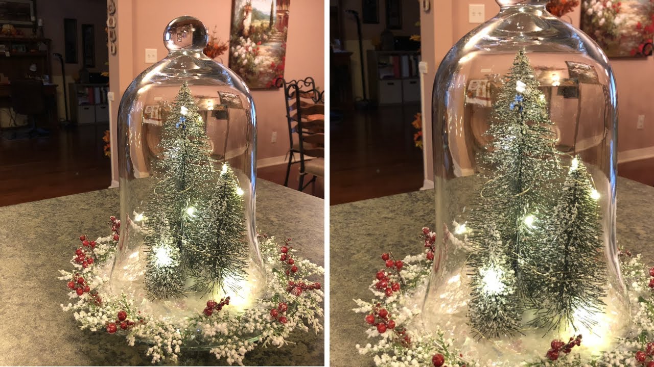 Christmas Cloche Diy 2018