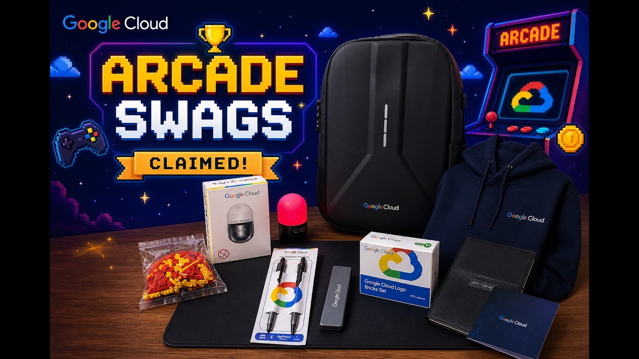 How to Get Google Cloud Arcade Facilitator Swags: A Complete Guide for Beginners (Tamil)