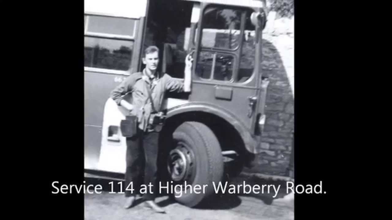 ON THE BUSES. SCENES FROM THE DEVON GENERAL 1963-66.
