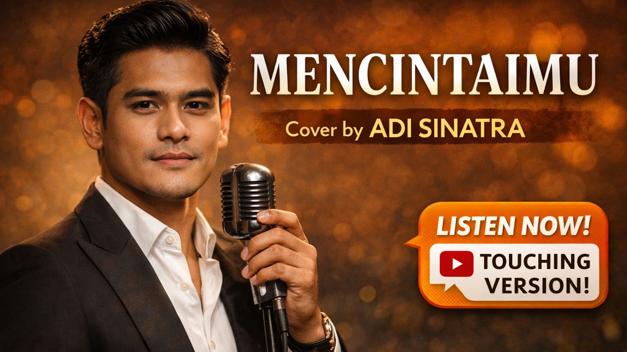 MENCINTAIMU – MAHALINI (Cover by ADI SINATRA) | Versi Paling Menyentuh & Penuh Rasa!