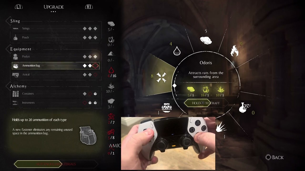 Plague Tale Innocence easy Not a Toy Anymore and Handful of Pockets Trophies