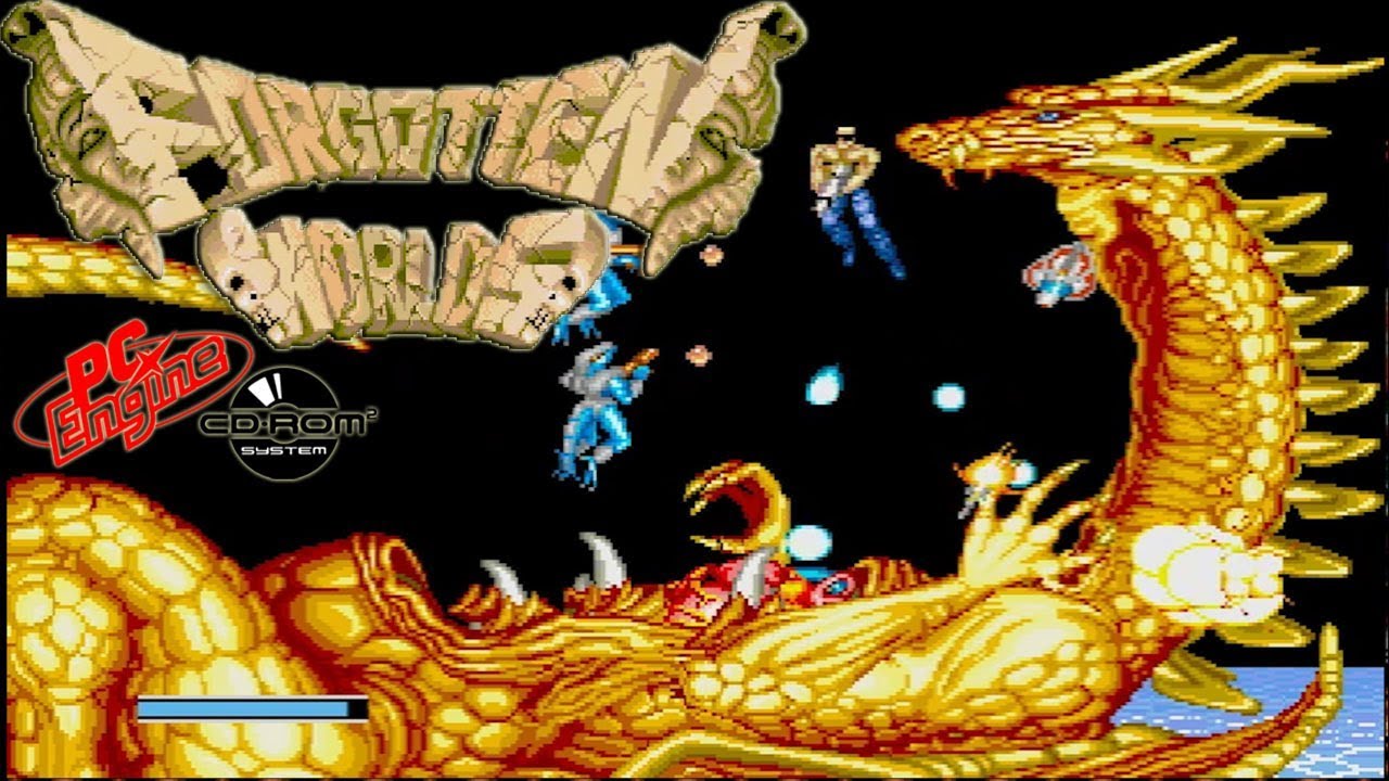 PC Engine CD Forgotten Worlds - Full Game