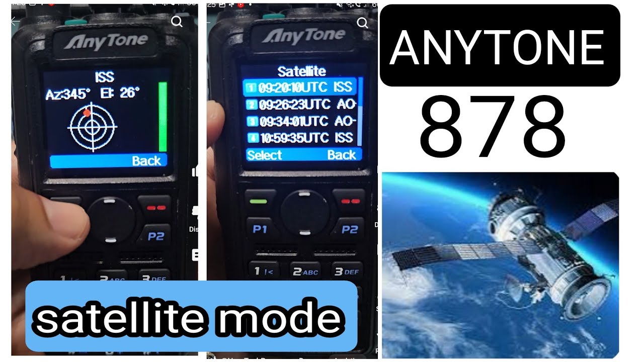 New Satellite Feature - Anytone 878