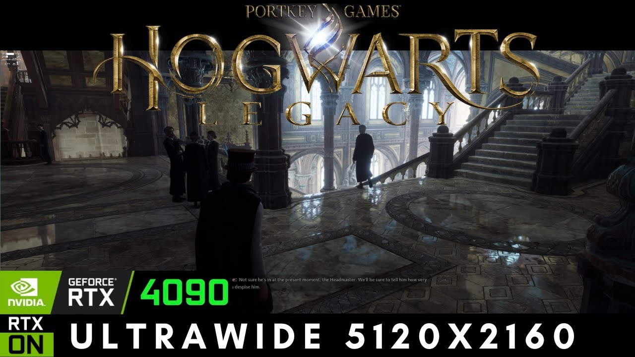 Hogwarts Legacy: Exploring Hogwarts Castle, Hogsmeade | 4k Ultrawide 5120x2160 Max Settings No DLSS