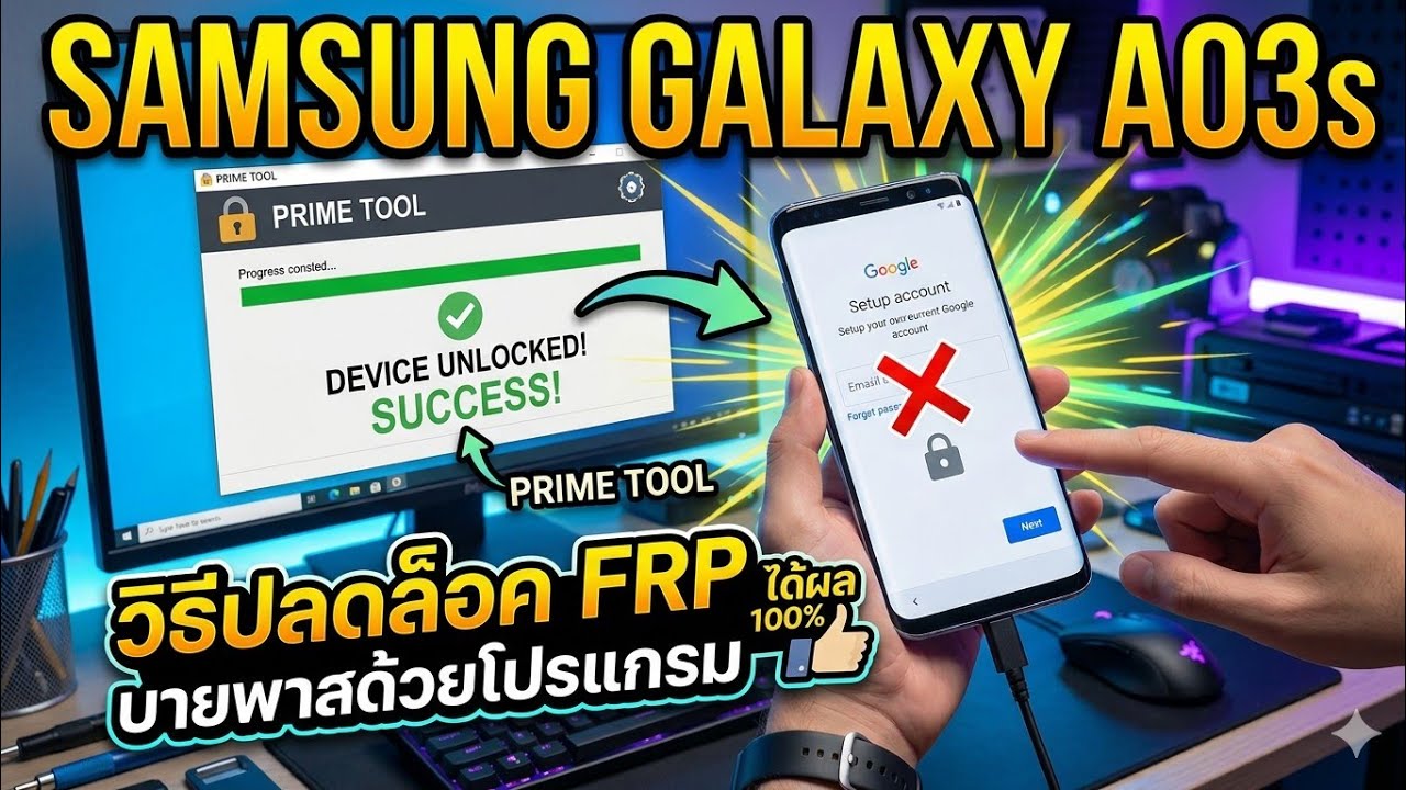 Samsung a03s frp bypass by primetool📦 ✅🔓