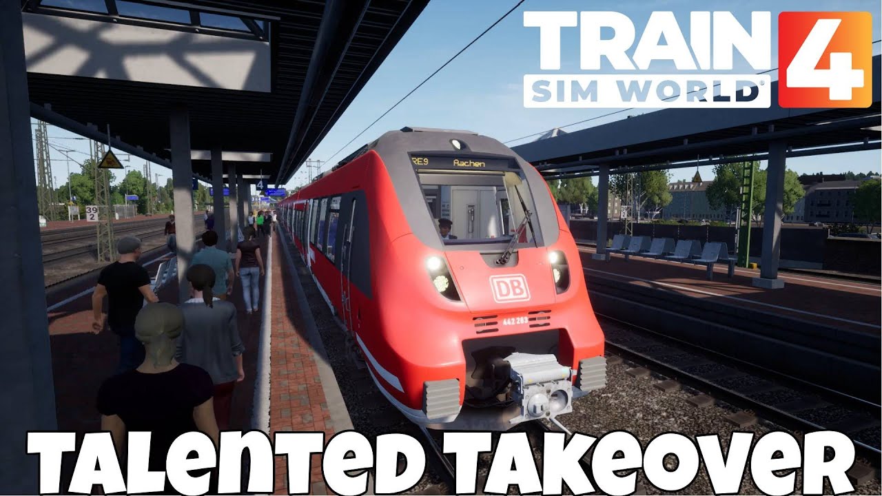 Talented Takeover - Schnellfahrstrecke Köln-Aachen - BR442 - Train Sim World® 4