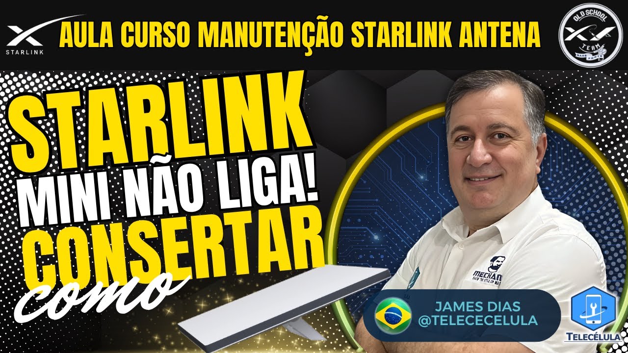 Como Consertar Starkink Mini não liga (no power)
