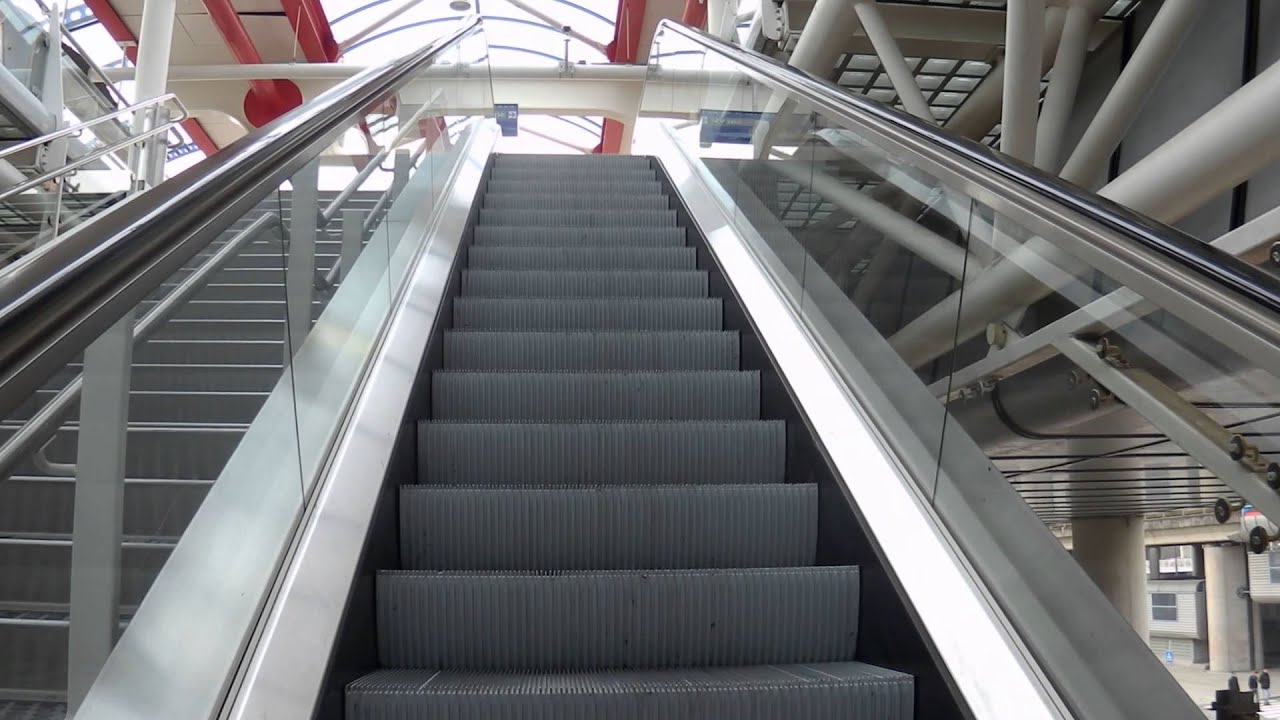 An O&K-Kone escalator @ Subway Station Sloterdijk in Amsterdam