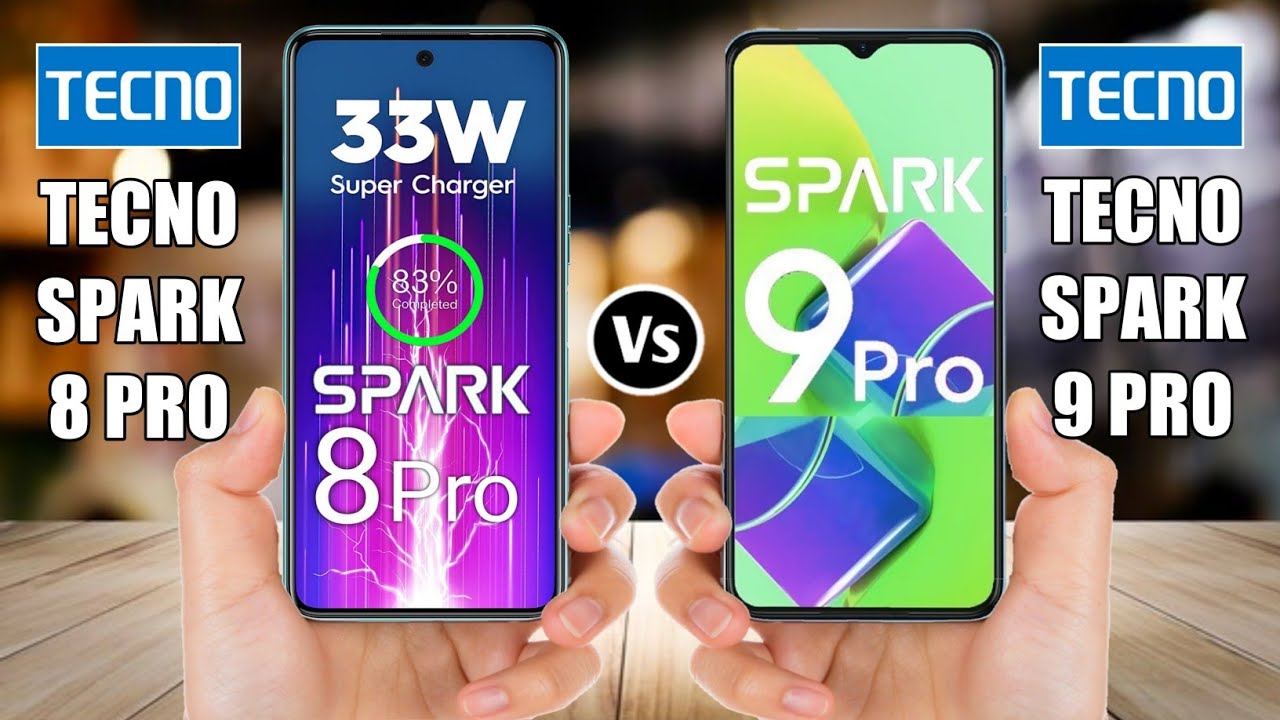 Tecno Spark 8 Pro Vs Tecno Spark 9 Pro