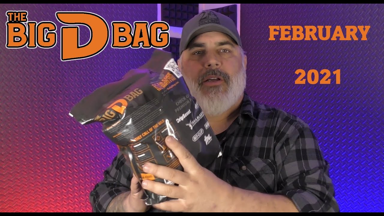 The Big D Bag (Dude bag) - February 2021