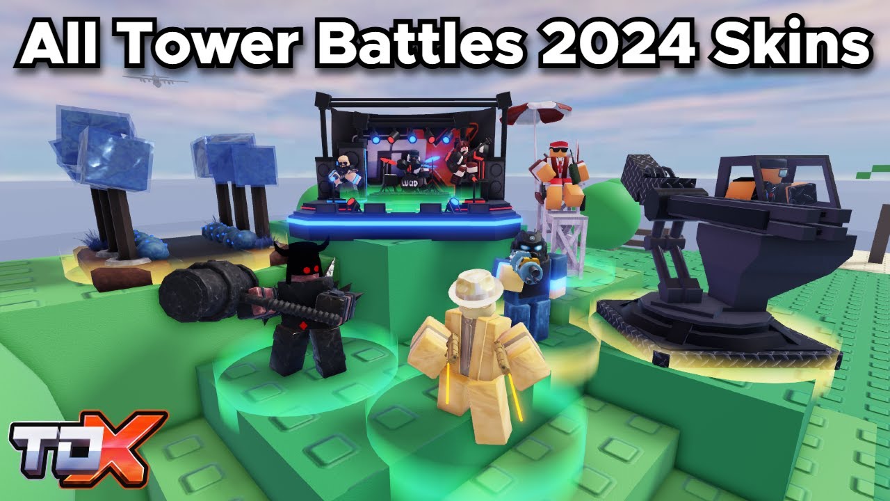 TDX All Tower Battles 2024 Skins Showcase