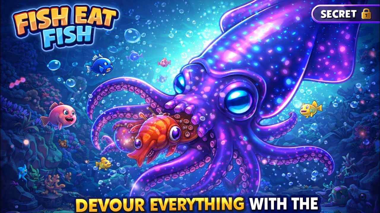 Fish eat Fish: trải nghiệm cá hiếm siêu mạnh🐠🦑