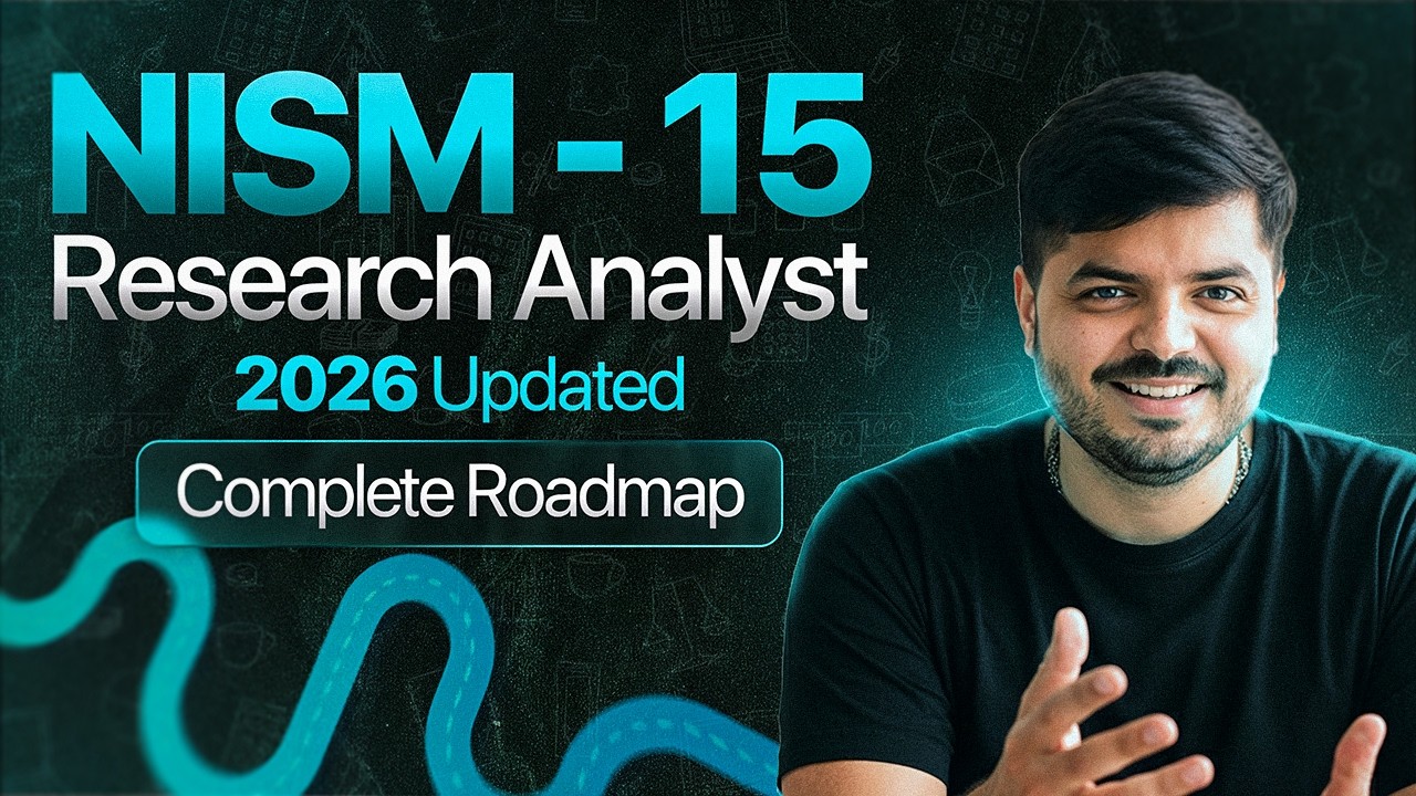 NISM 15 Research Analyst Exam - Full Details & Roadmap | Mentor Session 2026 | The Valuation School