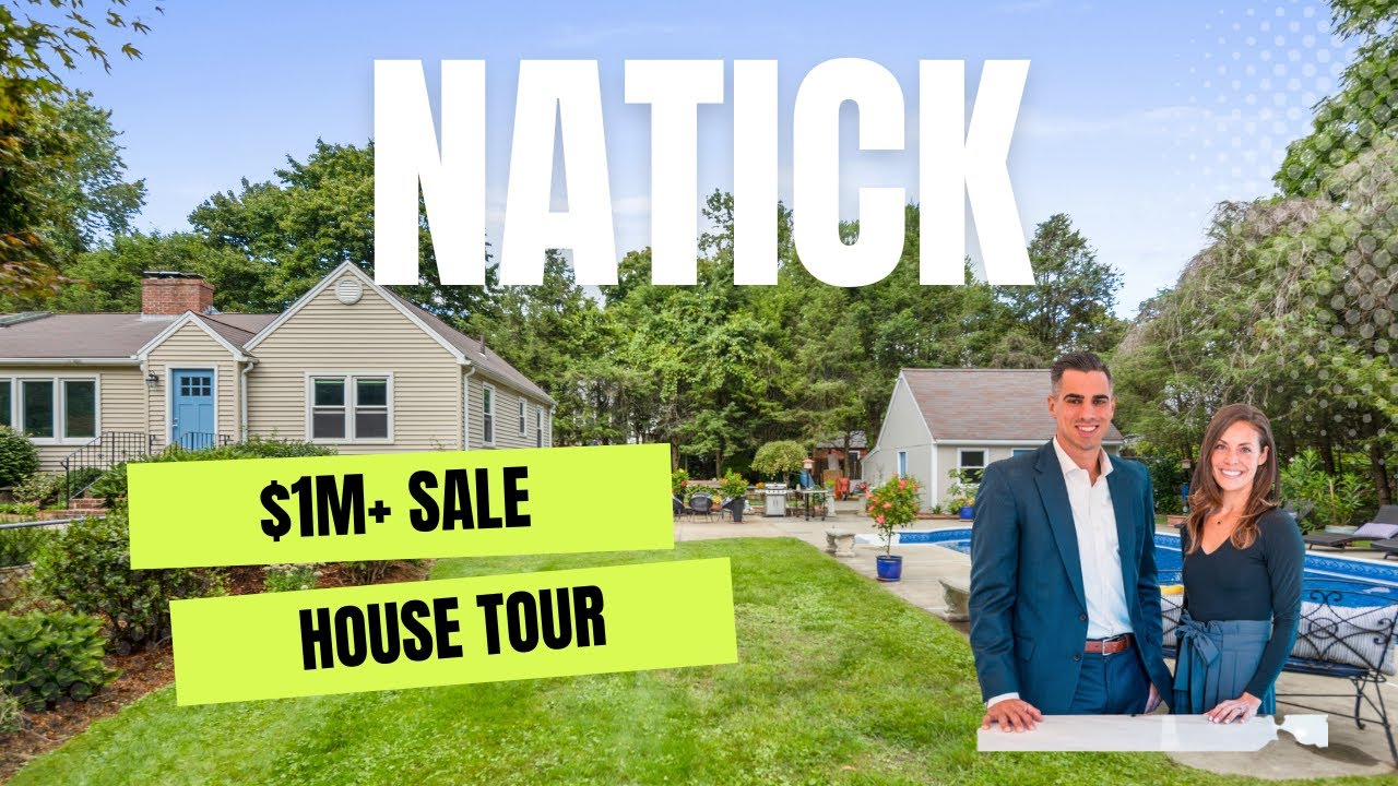 Selling A $1M+ House in Natick, MA | 9 Fisher St House Tour