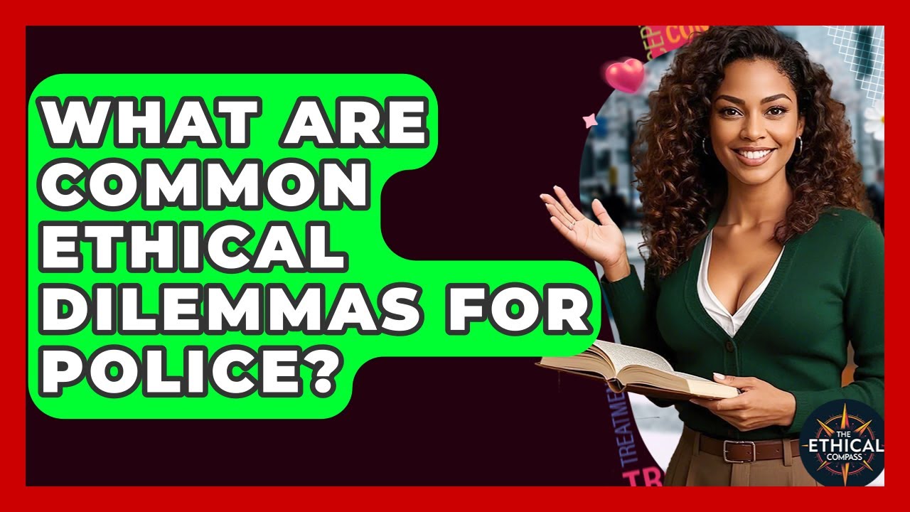 What Are Common Ethical Dilemmas For Police? - The Ethical Compass