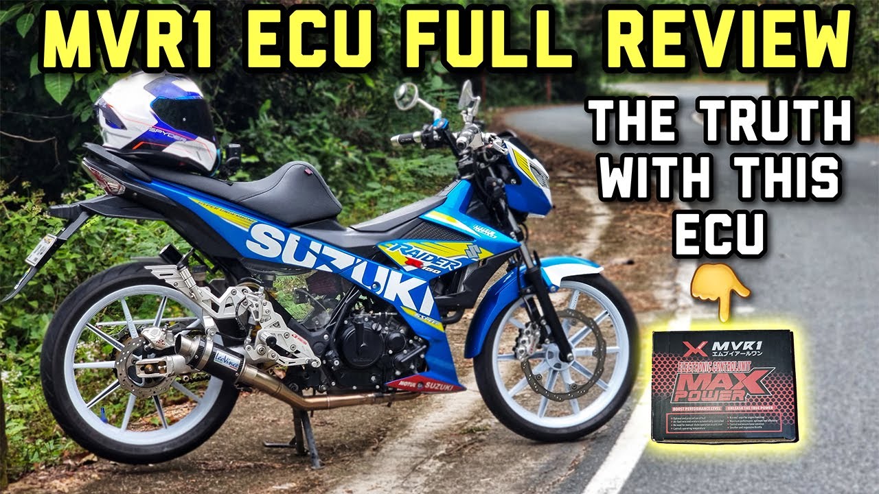 Stock VS Racing ECU | MVR1 ECU Review | Suzuki Raider 150 Fi