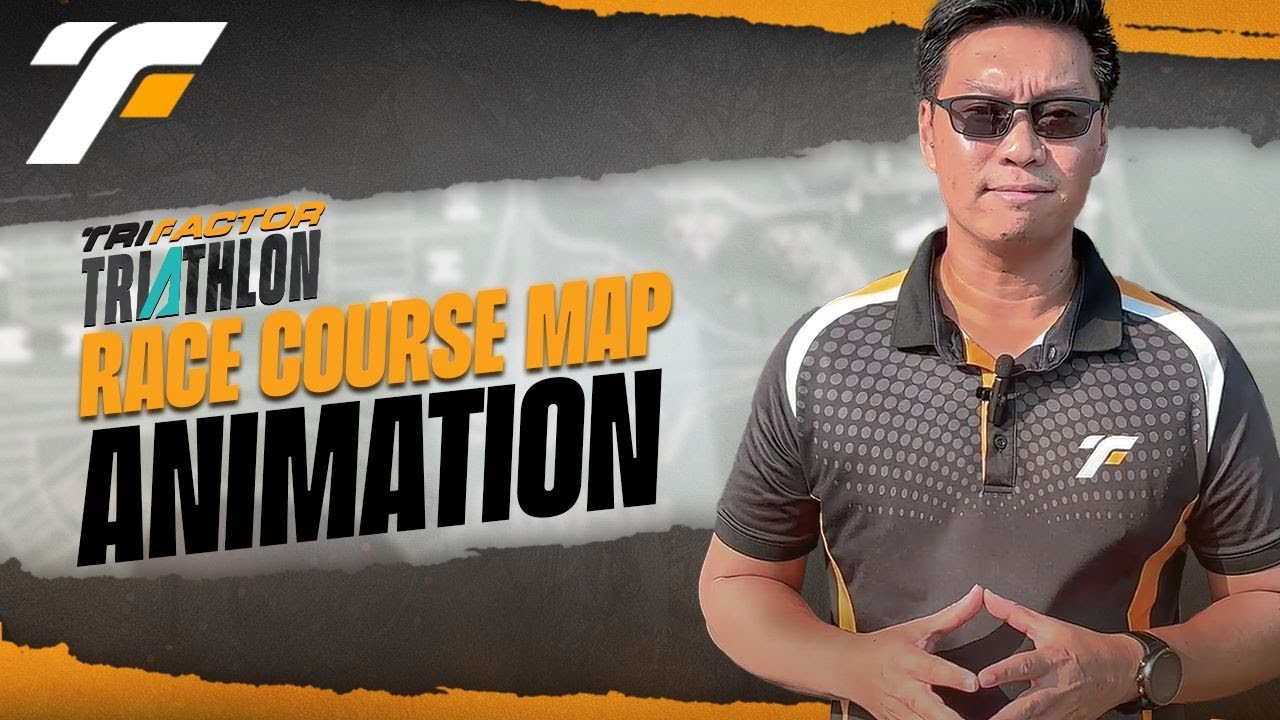 TriFactor Triathlon 2023 Animated Race Map