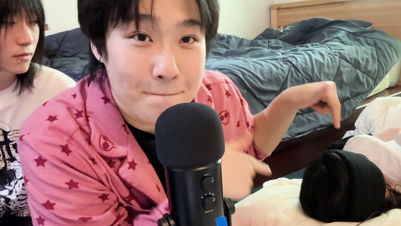ASMR로 친구 재우기